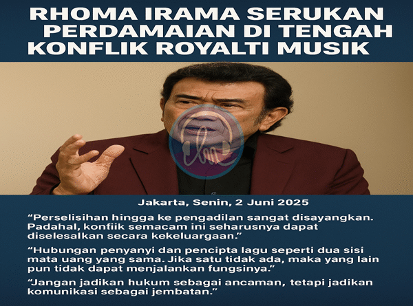 Rhoma Sesalkan Konflik Royalti